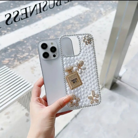 Luxury Phone Case For iPhone 14 Pro Max - WHITE-SALE - Picture 4 of 5